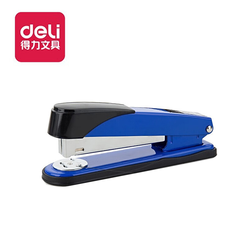 文机 ↓得力0222订书机10#(混)(台) 0283 1订书机+1盒钉/盒乐工云采- 工业