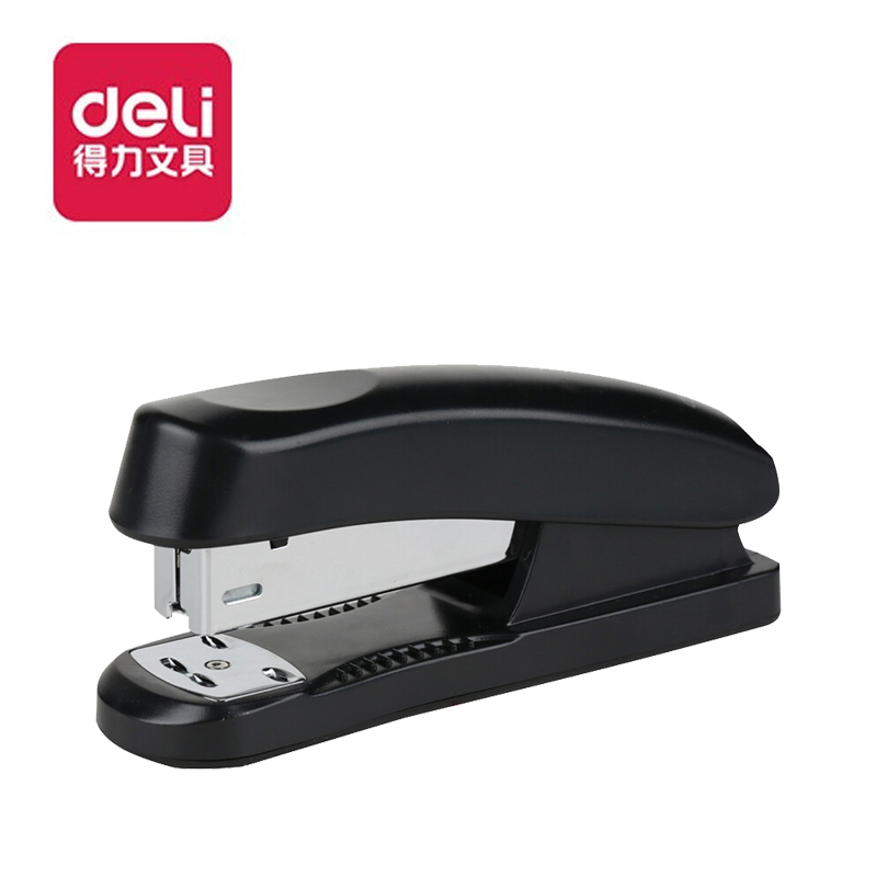 ↓得力0222订书机10#(混)(台) 0283 1订书机+1盒钉/盒乐工云采- 工业