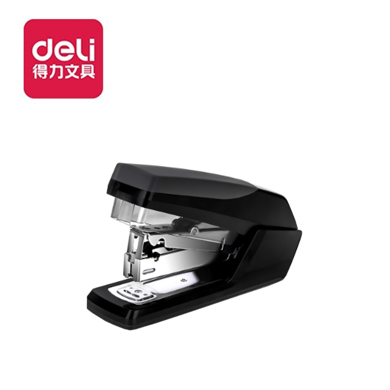 ↓得力0222订书机10#(混)(台) 0283 1订书机+1盒钉/盒乐工云采- 工业